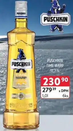 Qanto Puschkin time warp 17.7% nabídka