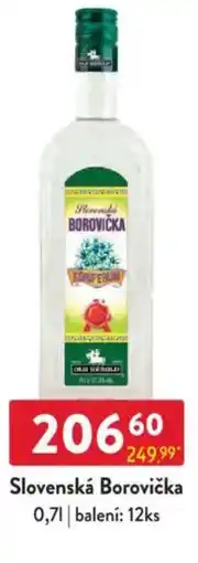 Qanto Slovenská Borovička nabídka