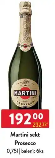 Qanto Martini sekt Prosecco nabídka