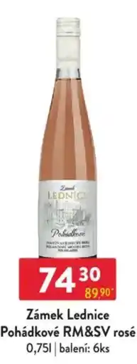 Qanto Zámek Lednice Pohádkové RM&SV rosé nabídka