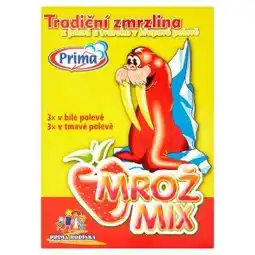Billa Prima Mrož zmrzlina 6 x 45ml, vybrané druhy nabídka