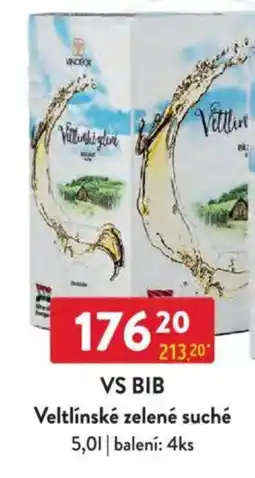 Qanto VS BIB Veltlínské zelené suché nabídka