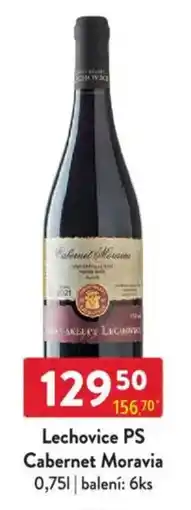 Qanto Lechovice PS Cabernet Moravia nabídka