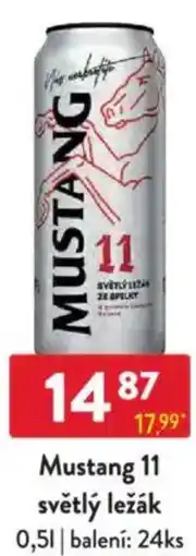 Qanto Mustang 11 světlý ležák nabídka