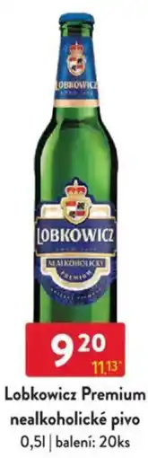 Qanto Lobkowicz Premium nealkoholické pivo nabídka