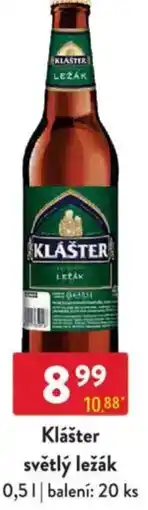 Qanto Klášter světlý ležák nabídka