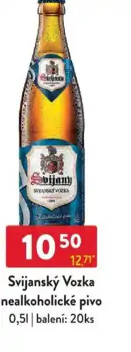 Qanto Svijanský Vozka nealkoholické pivo nabídka