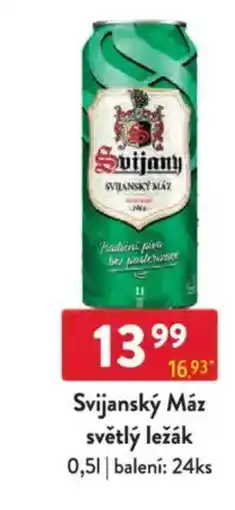Qanto Svijanský Máz světlý ležák nabídka