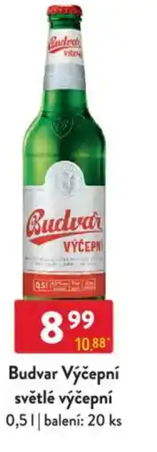 Qanto Budvar Výčepní světlé výčepní nabídka