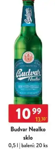 Qanto Budvar Nealko sklo nabídka