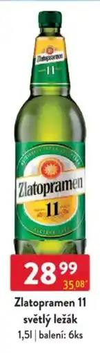 Qanto Zlatopramen 11 světlý ležák nabídka