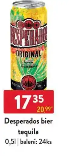 Qanto Desperados bier tequila nabídka