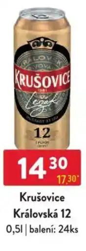 Qanto Krušovice Královská 12 nabídka