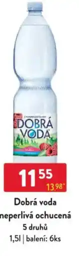 Qanto Dobrá voda neperlivá ochucená nabídka