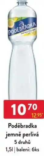 Qanto Poděbradka jemně perlivá nabídka