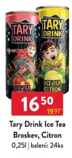 Qanto Tary Drink Ice Tea Broskev, Citron nabídka