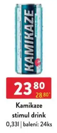 Qanto Kamikaze stimul drink nabídka