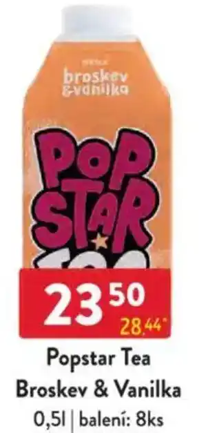 Qanto Popstar Tea Broskev & Vanilka nabídka