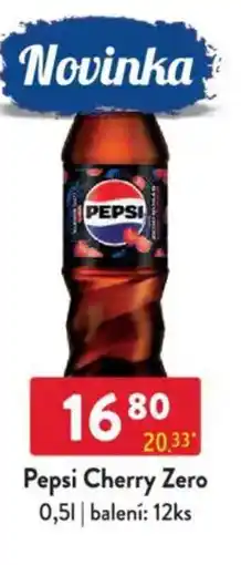 Qanto Pepsi Cherry Zero nabídka