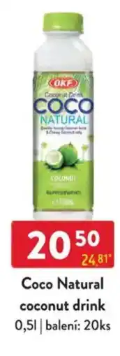Qanto Coco Natural coconut drink nabídka