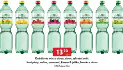 Qanto Ondrášovka máta a citron, citron, zahradní směs, lesní plody, malina, pomeranč, kiwano & jablko, limetka a citron nabídka