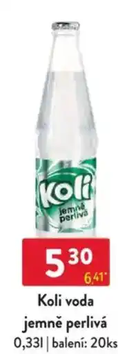 Qanto Koli voda jemně perliva nabídka