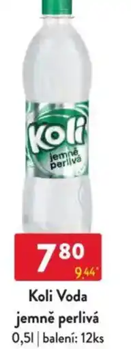 Qanto Koli Voda jemně perlivá nabídka