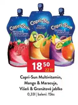 Qanto Capri-Sun Multivitamin, Mango & Maracuja, Višeň & Granátové jablko nabídka