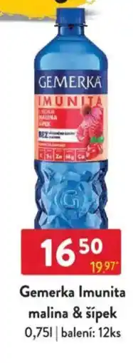 Qanto Gemerka Imunita malina & šípek nabídka