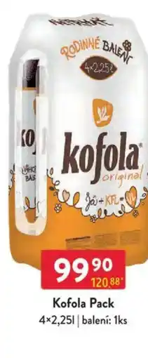 Qanto Kofola Pack nabídka