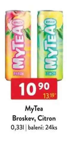 Qanto MyTea Broskev, Citron nabídka