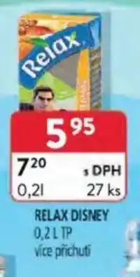 Qanto RELAX Disney nabídka