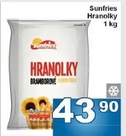 Jip Sunfries hranolky nabídka