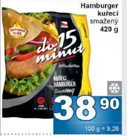 Jip Hamburger kuřecí smažený nabídka
