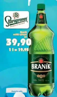 Jip Braník světlé výčepní nabídka