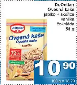Jip Dr. Oetker Ovesná kaše nabídka