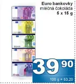 Jip Euro bankovky nabídka