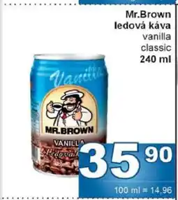Jip Mr. Brown ledová káva nabídka