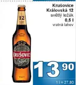 Jip Krušovice Královská 12 nabídka