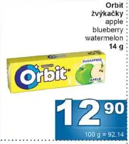Jip Orbit žvýkačky nabídka