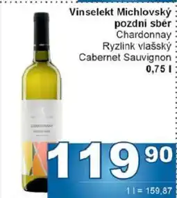 Jip VINSELEKT MICHLOVSKÝ Pozdní sběr nabídka