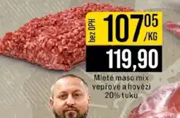 Jip Mleté maso mix vepřové a hovězí nabídka