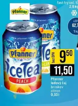 Jip Pfanner ledový čaj broskev citron nabídka