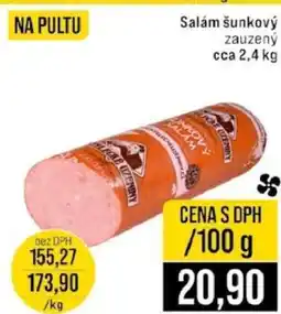 Jip Salám šunkový zauzený cca 2,4 kg nabídka