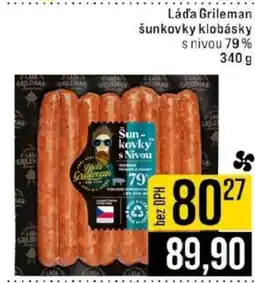 Jip Láďa Grileman šunkovky klobásky nabídka