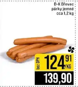 Jip D-K Dřevec párky jemné nabídka