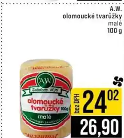 Jip A.W. Olomoucké tvarůžky malé nabídka