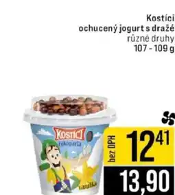 Jip Kostići ochucený jogurt s dražé nabídka