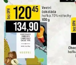 Jip Vestri čokoláda hořká 70%+ořechy nabídka