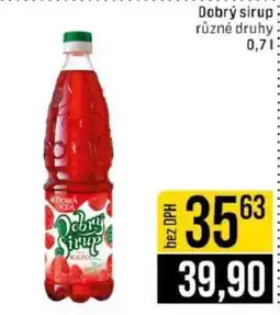 Jip Dobrý Sirup nabídka